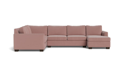 Track 141" Corner Sectionals w. Right Chaise - Superb Peony