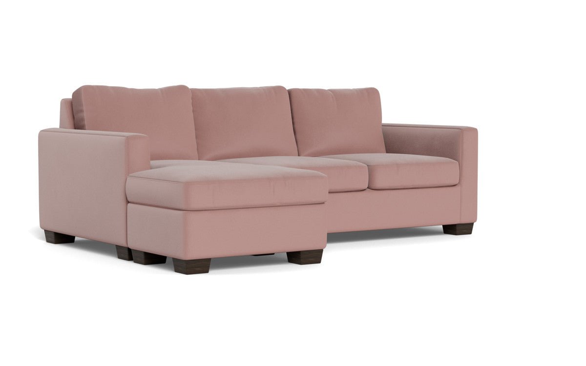 Track 87" Reversible Sofa Chaise - Superb Peony