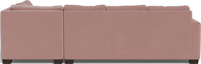 Track 121" Right Chaise Sleeper Sectional - Superb Peony