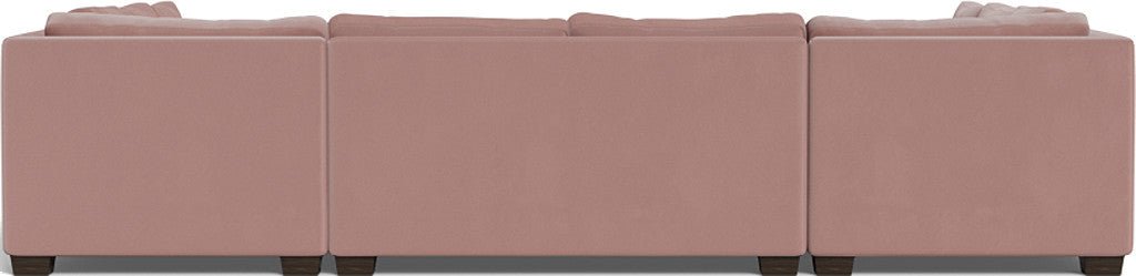 Track 141" Corner Sofa U Sectional - Superb Peony