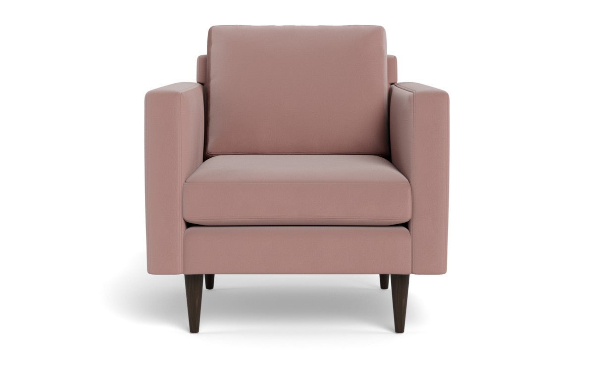 Wallace 34" Untufted Arm Chair - Superb Peony