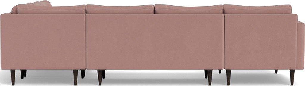 Wallace 130" Untufted Corner Sectionals w. Left Chaise - Superb Peony