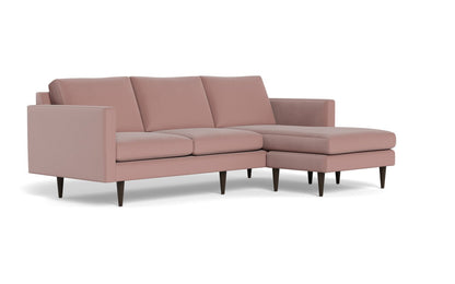 Wallace 98" Untufted Reversible Chaise Sofa - Superb Peony