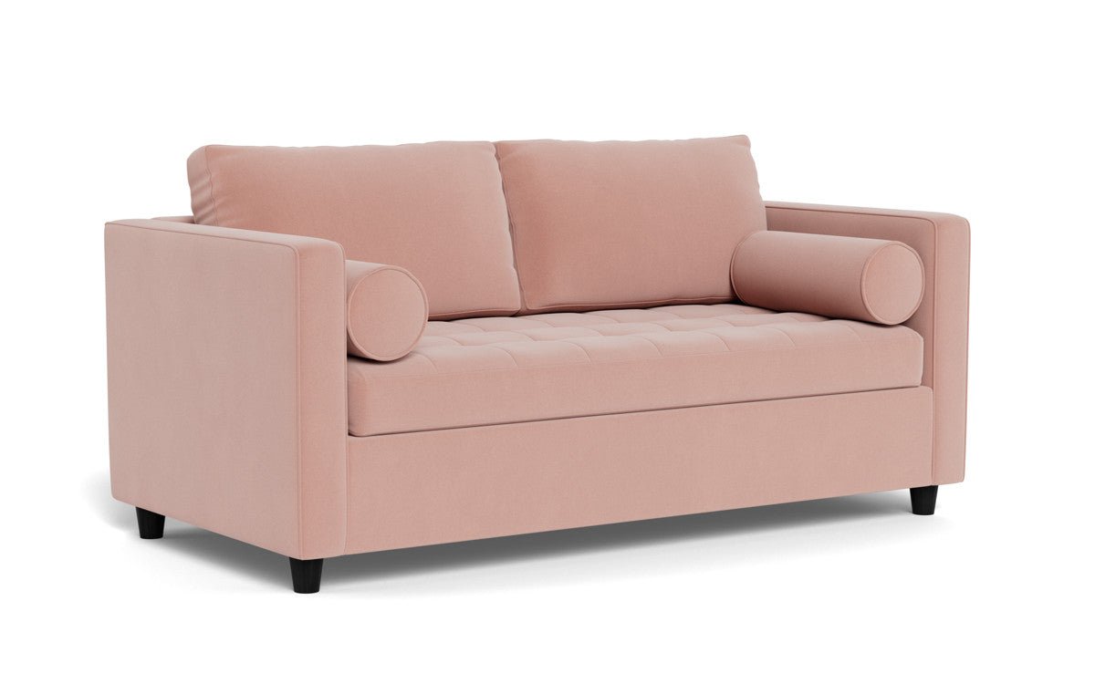 Ladybird 72" Full Sleeper Loveseat - Superb Blush