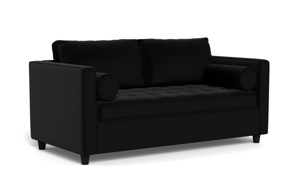 Ladybird 72" Full Sleeper Loveseat - Superb Gunmetal