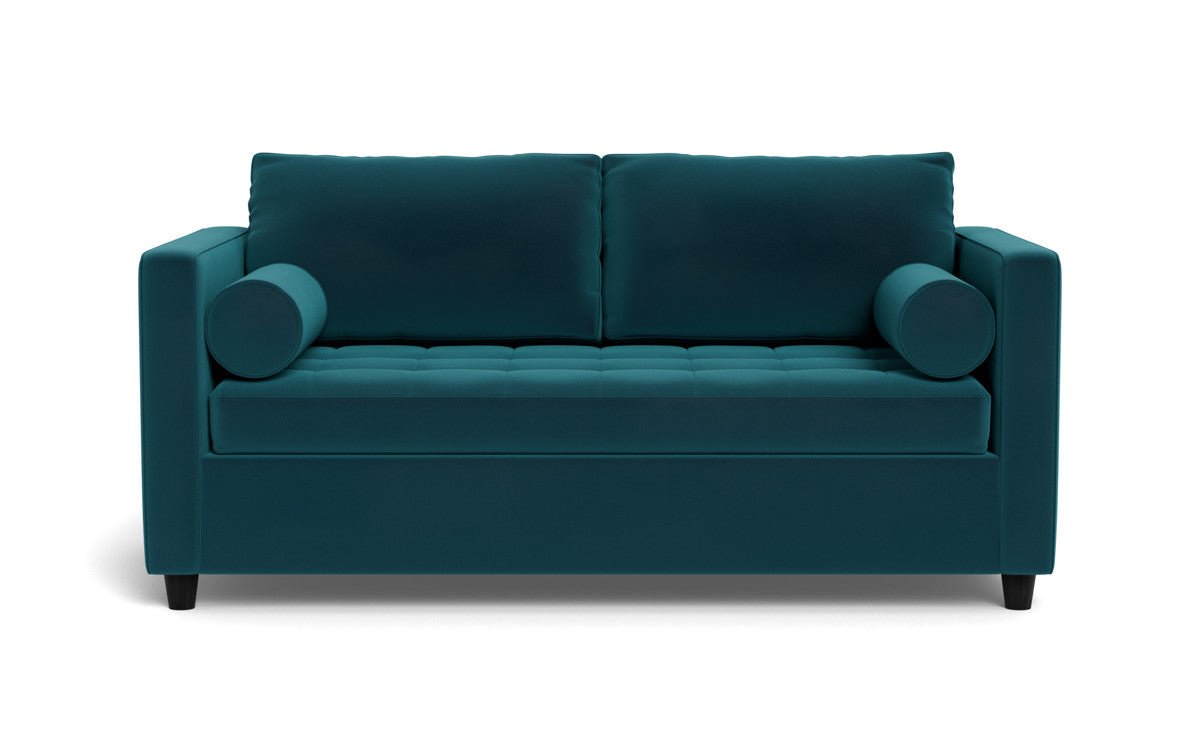 Ladybird 72" Full Sleeper Loveseat - Superb Peacock