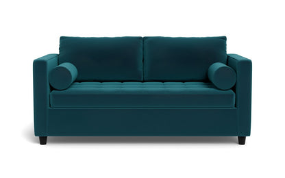 Ladybird 72" Full Sleeper Loveseat - Superb Peacock