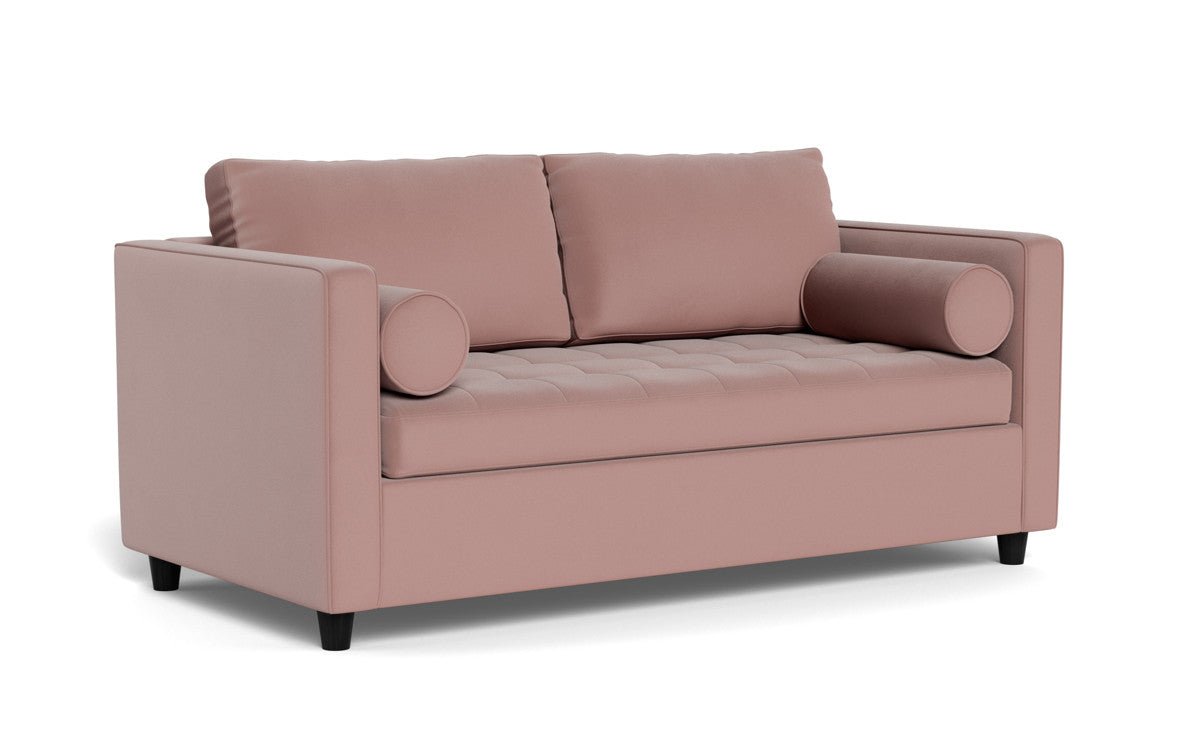 Ladybird 72" Full Sleeper Loveseat - Superb Peony