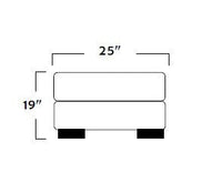 Austonian Ottoman Elora Chocolate Quick Ship -