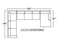 Manor 172" Large Corner Sectional With Raf Chaise - Villa Dove