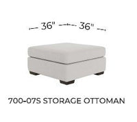 Mas Mesa Storage Cocktail Ottoman -