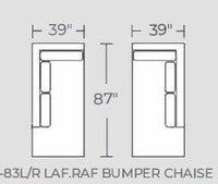 Barton Springs Laf Bumper Chaise -