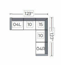 Bouldin 123" Corner Sectional -