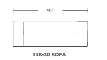 Brentwood 92" Sofa - Peyton Slate