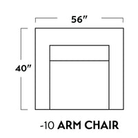 Soco 56" Chair - Peyton Slate