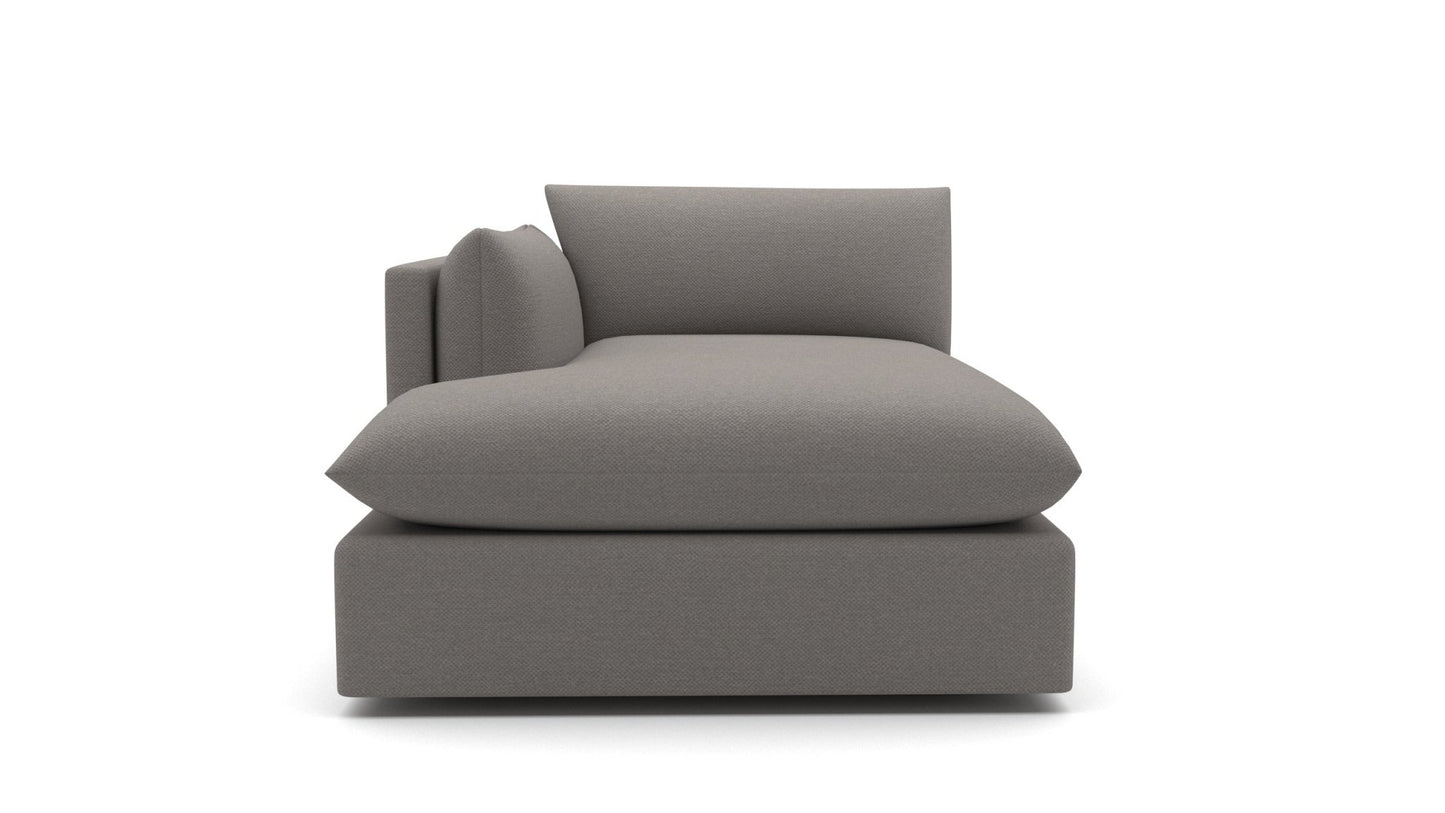 SoCo LAF Chaise - Peyton Slate