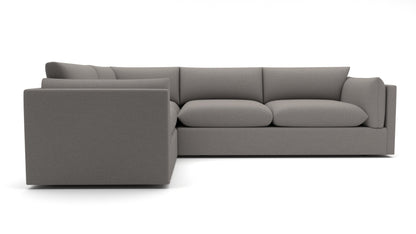 SoCo 124" RAF Sofa Sectional - Peyton Slate