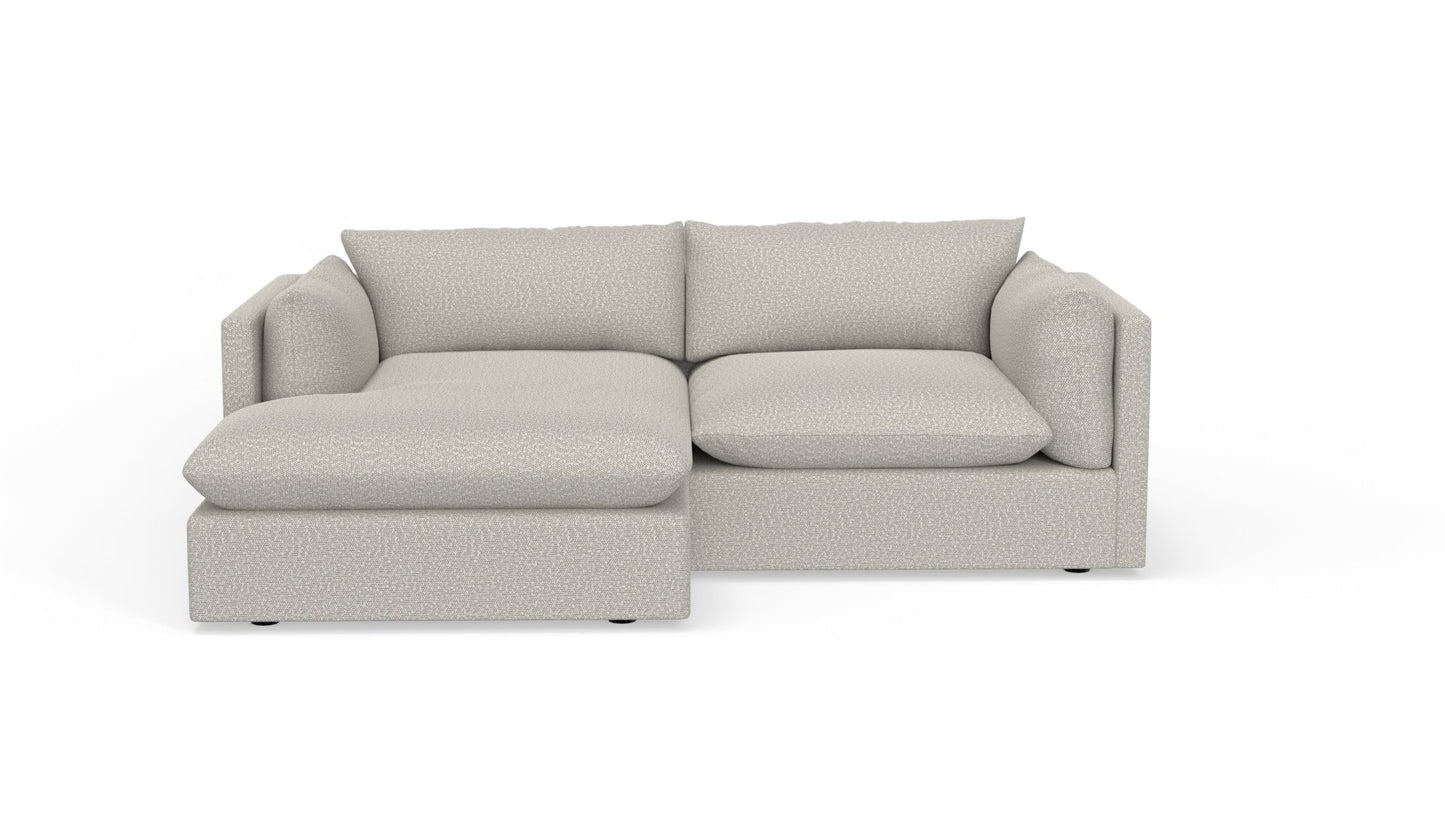 SoCo 95" Reversible Chaise Sofa - Bloke Cotton