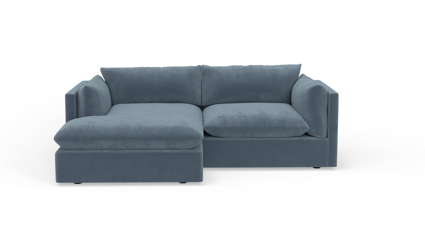 SoCo 95" Reversible Chaise Sofa - Sorrento Ocean