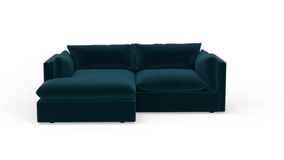 SoCo 95" Reversible Chaise Sofa - Superb Peacock