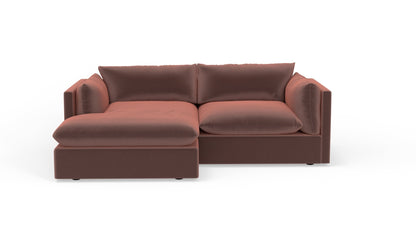 SoCo 95" Reversible Chaise Sofa - Superb Peony