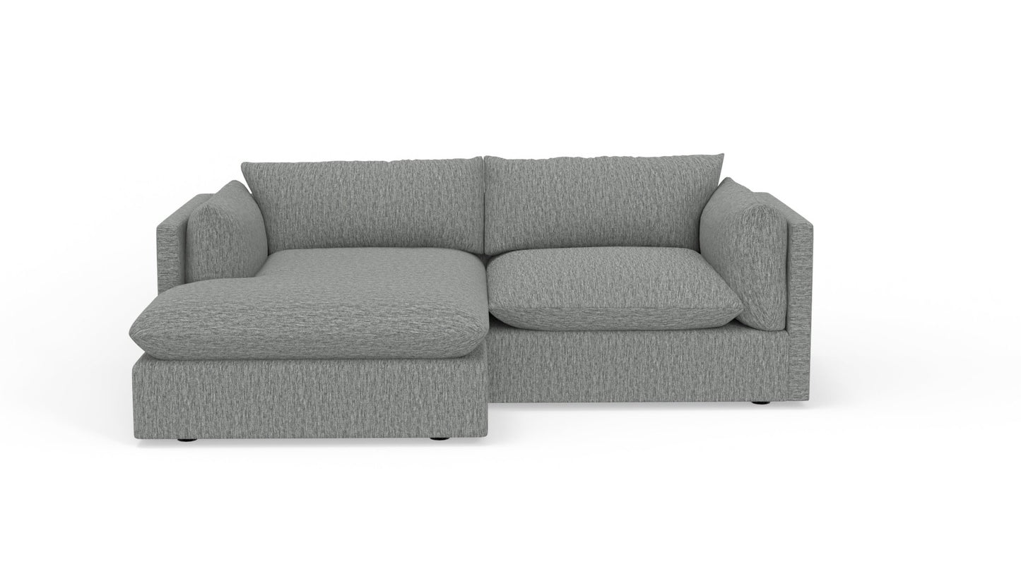 SoCo 95" Reversible Chaise Sofa - Tropez Ash