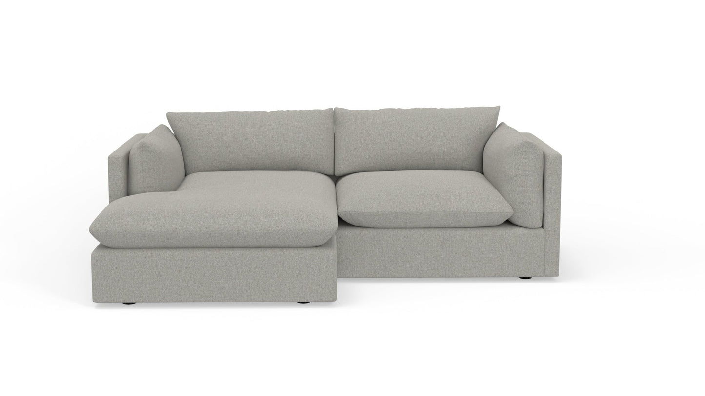 SoCo 95" Reversible Chaise Sofa - Villa Dove