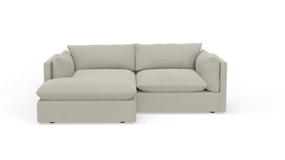 SoCo 95" Reversible Chaise Sofa - Villa Ivory