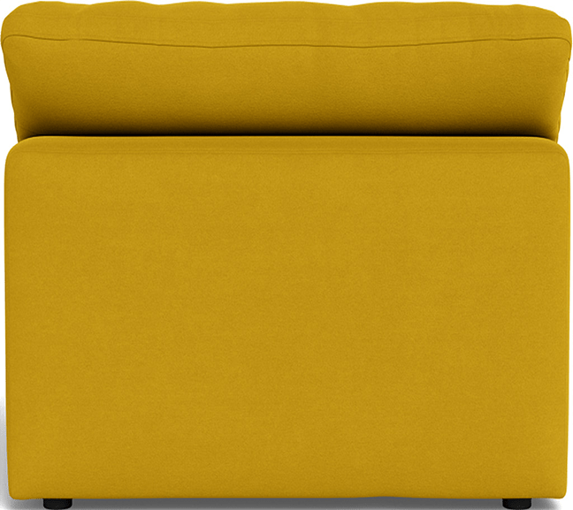 Fluffy Small Armless Chair - Sorrento Sunflower