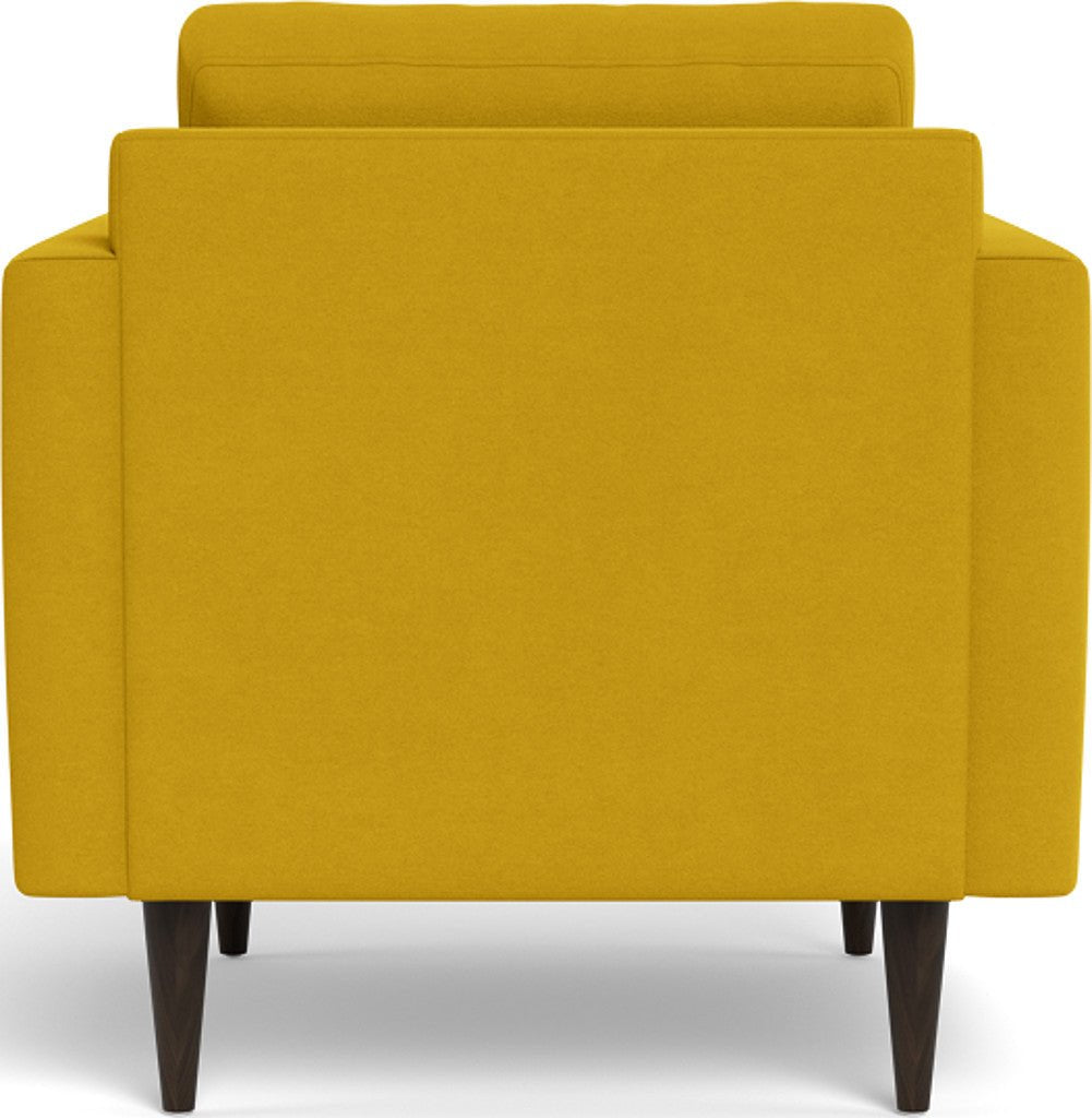 Wallace 34" Untufted Arm Chair - Sorrento Sunflower