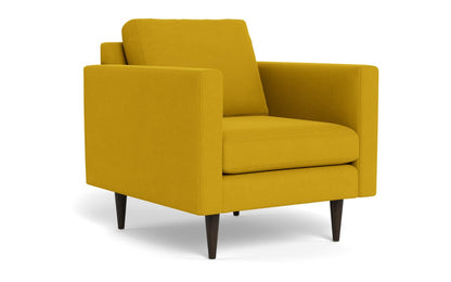 Wallace 34" Untufted Arm Chair - Sorrento Sunflower