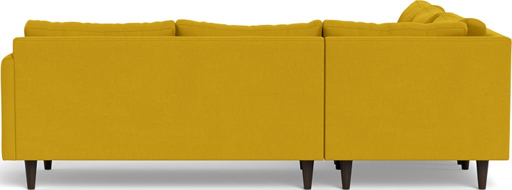 Wallace 102" Untufted Corner Sectional - Sorrento Sunflower