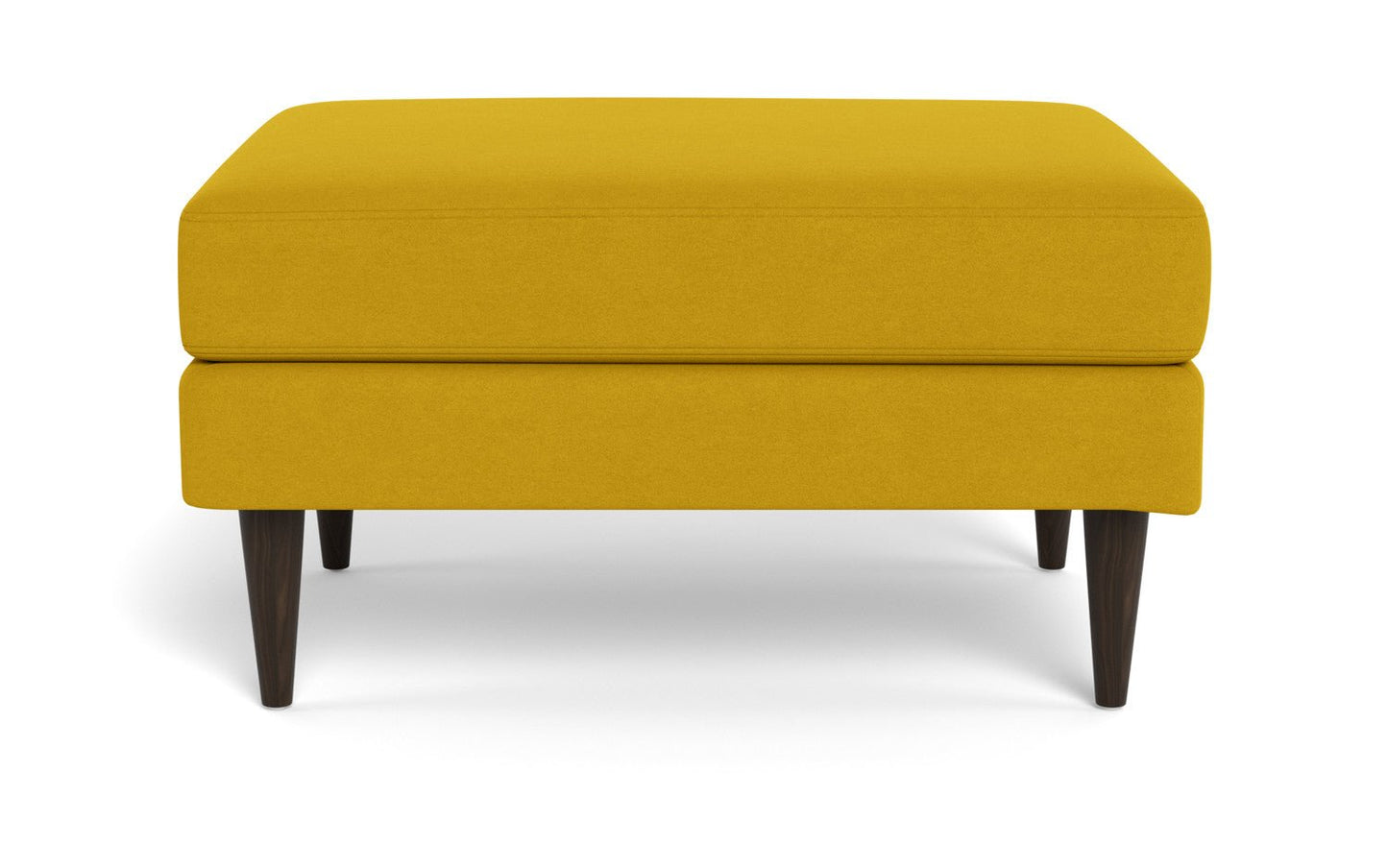 Wallace Untufted Ottoman - Sorrento Sunflower