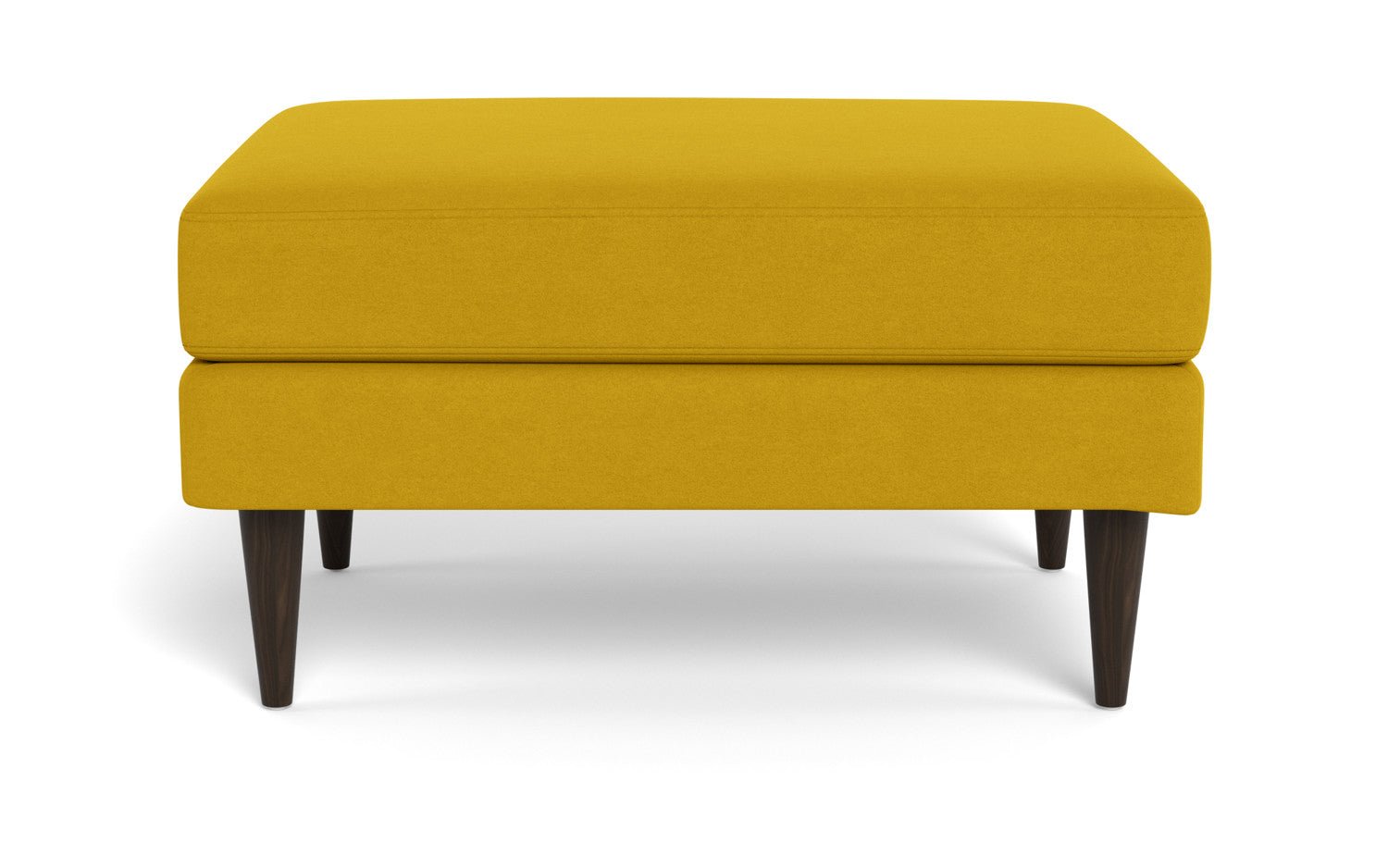 Wallace Untufted Ottoman - Sorrento Sunflower