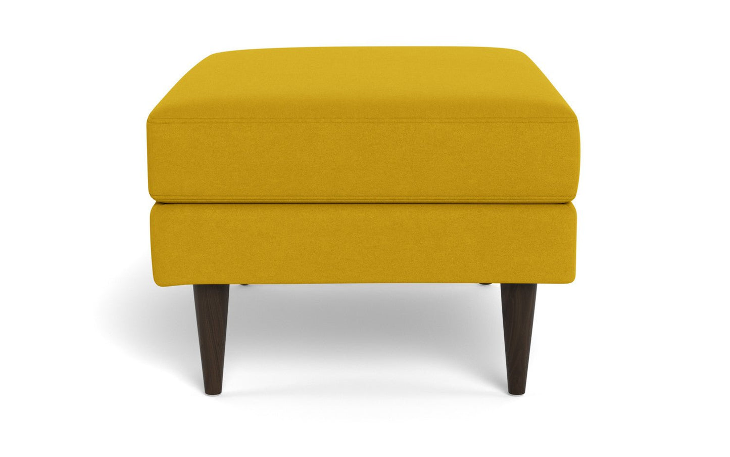 Wallace Untufted Ottoman - Peyton Slate