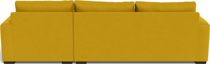 Mesa 123" Right Chaise Sectional - Sorrento Sunflower