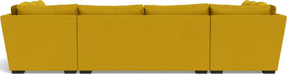 Mesa 154" Condo U Sectional - Sorrento Sunflower