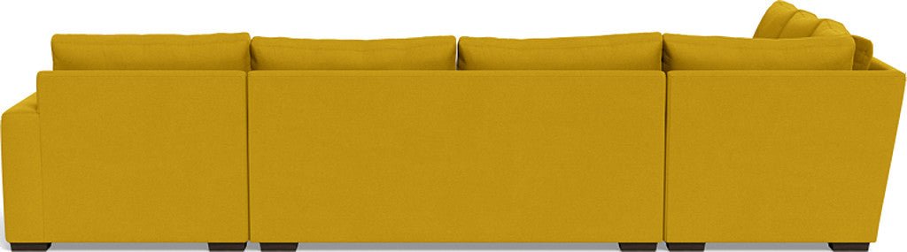Mesa 156" Corner Sectionals w. Right Chaise - Sorrento Sunflower