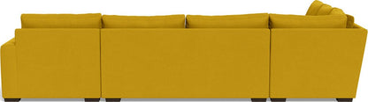 Mesa 156" Corner Sectionals w. Right Chaise - Sorrento Sunflower