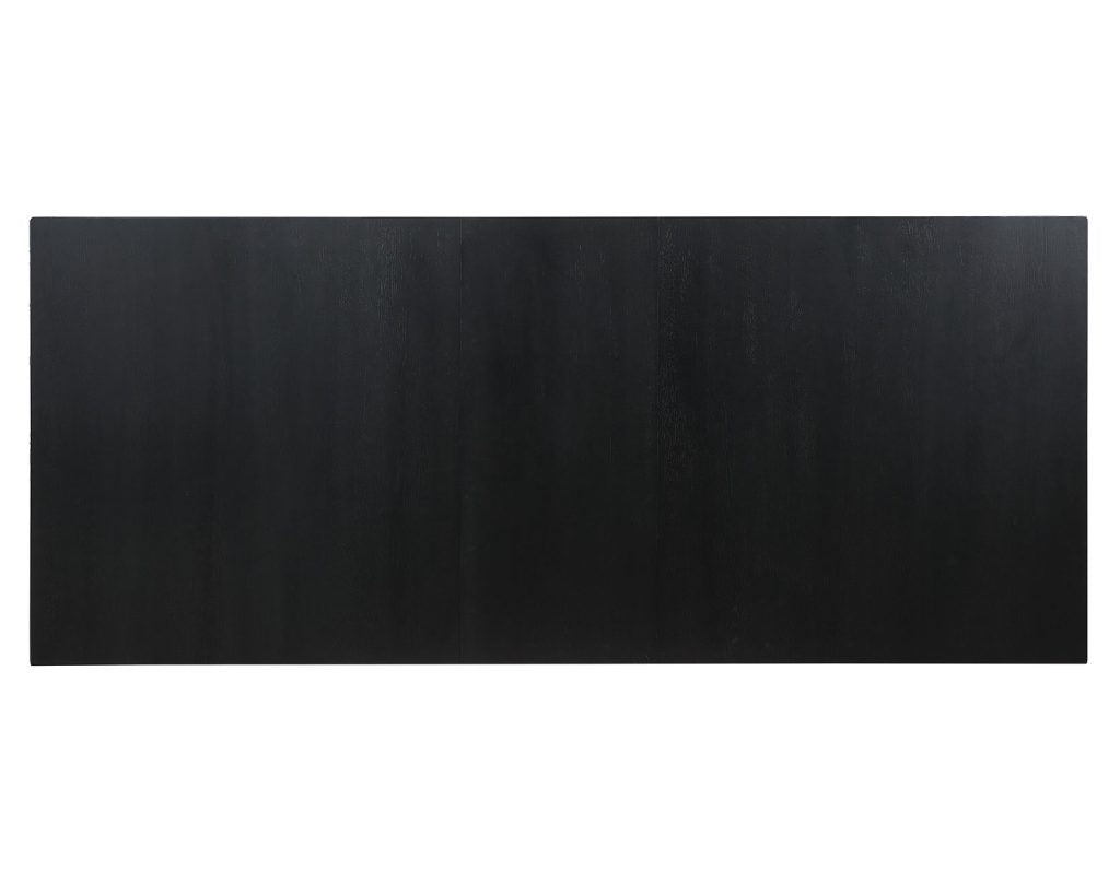 Audrey 78" Black Rectangle Dining Table -