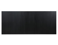 Audrey 78" Black Rectangle Dining Table -