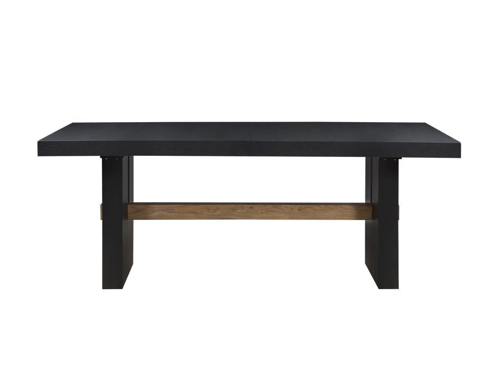 Audrey 78" Black Rectangle Dining Table -