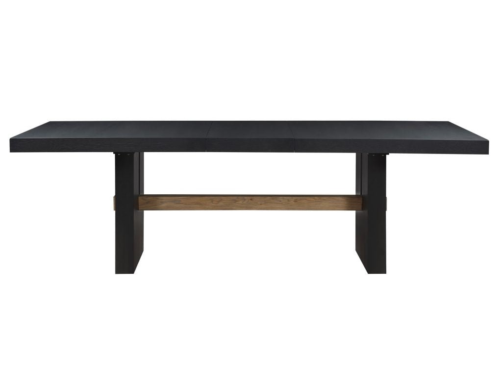 Audrey 78" Black Rectangle Dining Table -