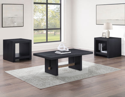 Audrey Black End Table -