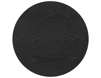 Calvin 18" Round Black End Table -