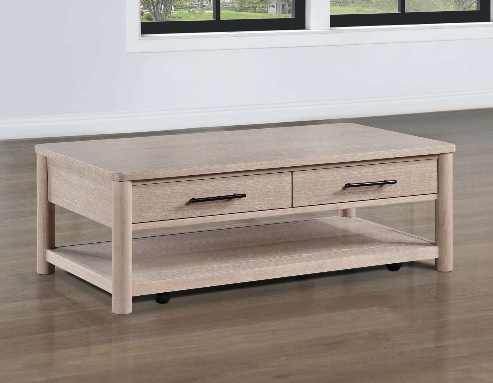Gemma Coffee Table w/Casters -