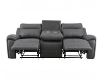 Gavin Reclining Sofa with Drop-Down Console -
