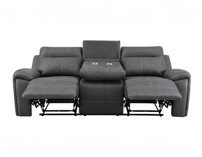 Gavin Reclining Sofa with Drop-Down Console -