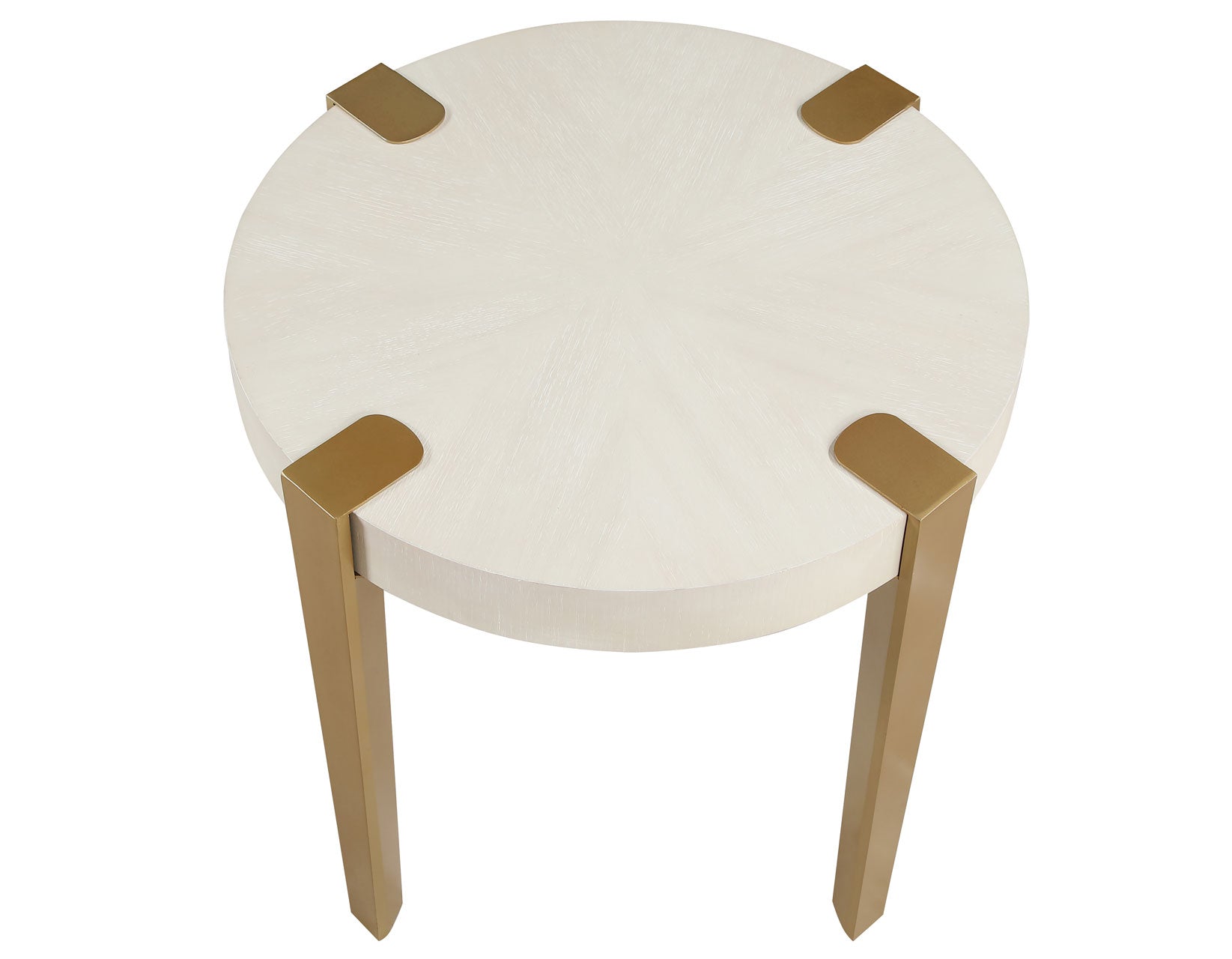 Grace White End Table -