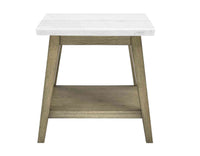 Vienna Marble Top End Table -